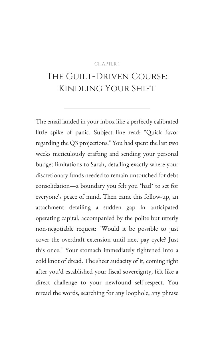 Guilt-Driven Financial Toolkit: Your Trek Forged interior preview