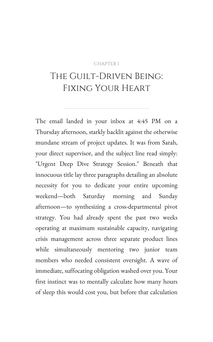 Guilt-Driven Leadership Framework: Intensify Your Arc interior preview