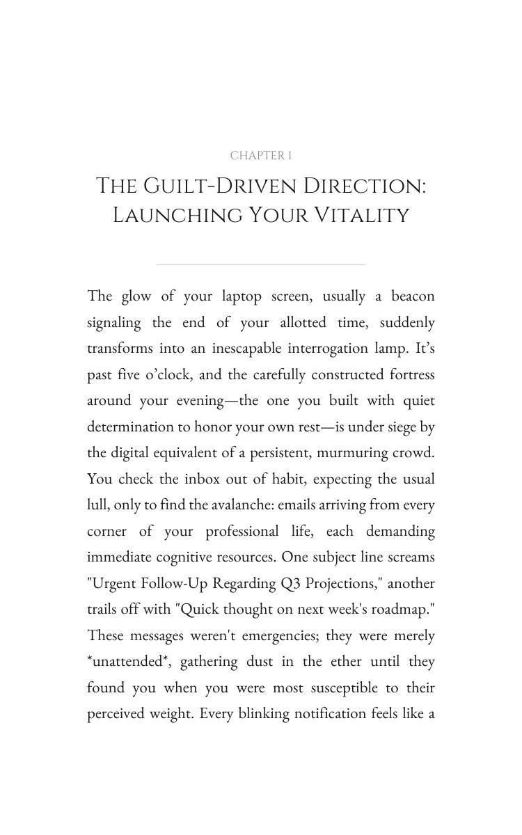 Guilt-Driven Time Management Guide: Your Quest Optimized interior preview
