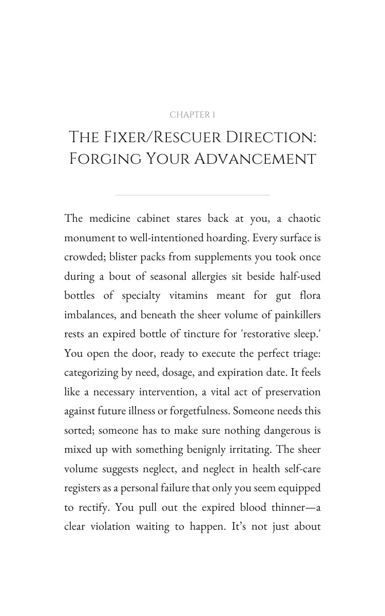 Health Self Care Framework: Fixer/Rescuer: Organize Your Dream interior preview