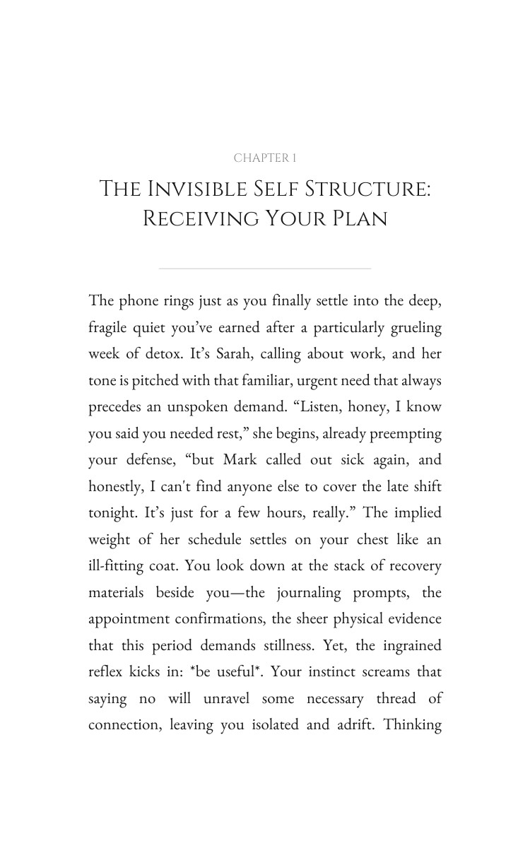 Invisible Self: Addiction Recovery Optimization: Your Plan Harmonized interior preview