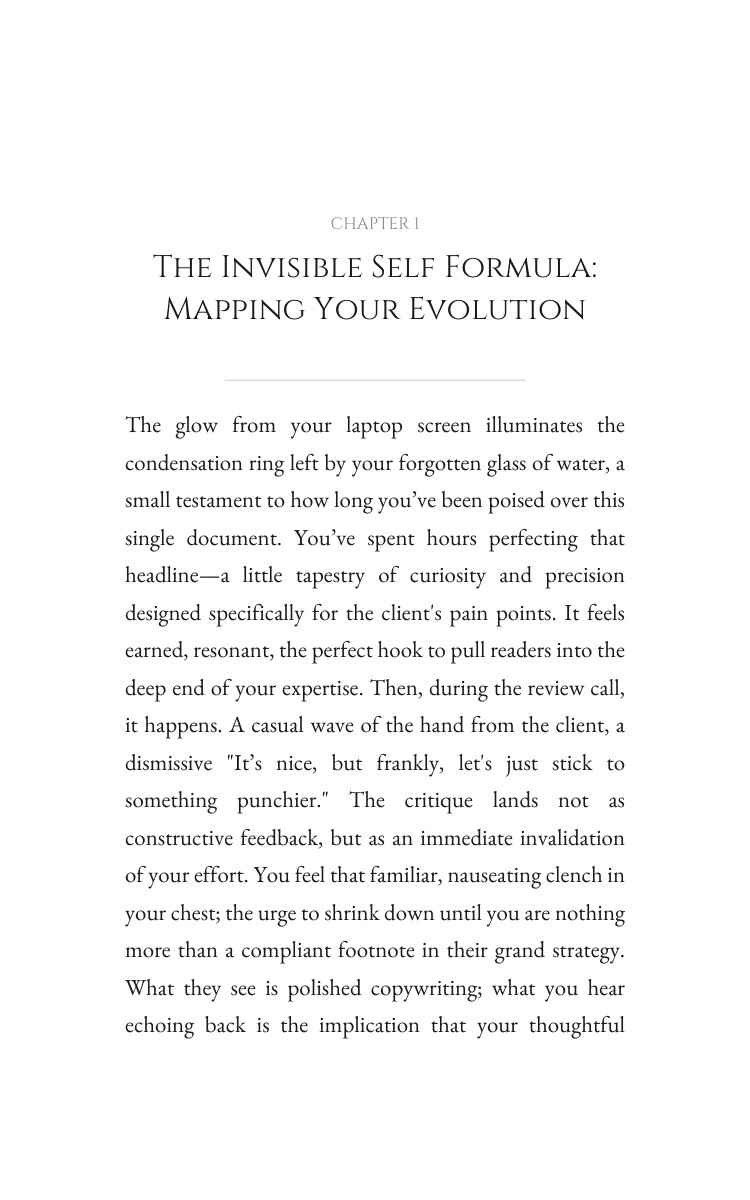 Invisible Self Content Creation Resource: Calibrate Your Potential interior preview