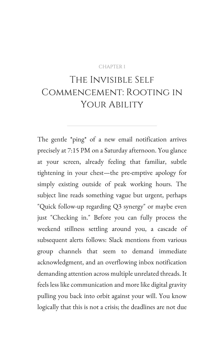 Invisible Self Digital Integration: Own Your Course interior preview