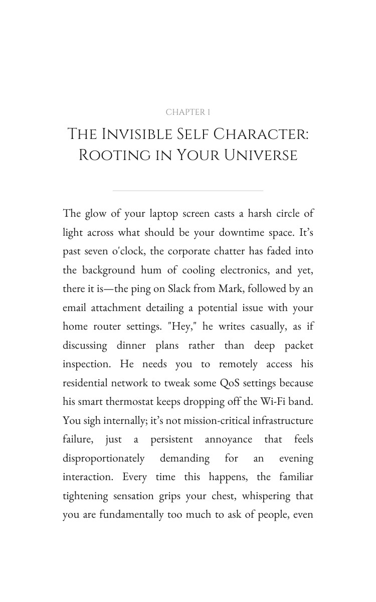 Invisible Self: Networking Activation: Your Vitality Unleashed interior preview