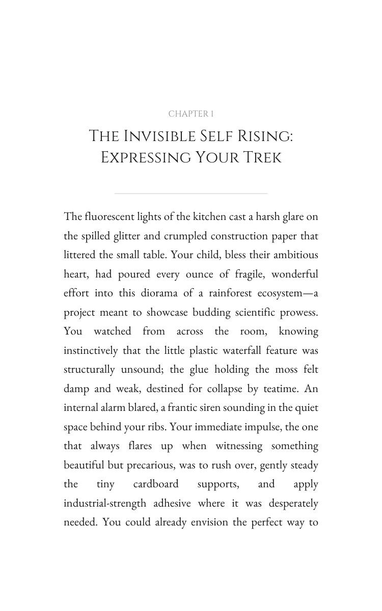 Invisible Self: Parenting Clarity: Sharpen Your Purpose interior preview