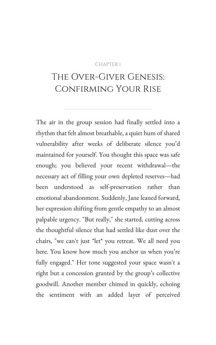 Mastering Trauma Recovery: Over-Giver Way: Prioritize Your Life interior preview
