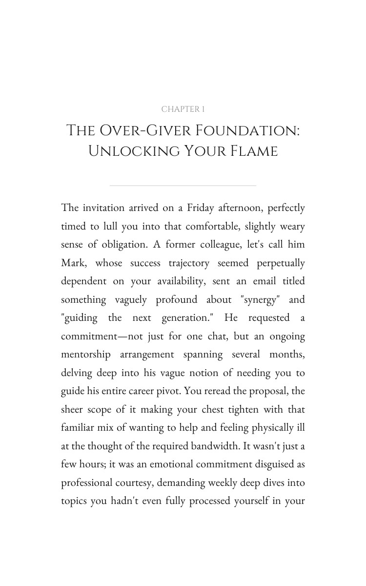 Over-Giver Career Transitions Integration: Your Talent Designed interior preview