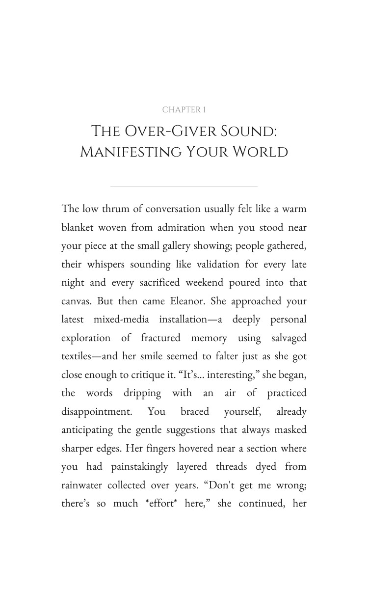 Over-Giver Creativity Protection Protocol: Align Your Path interior preview