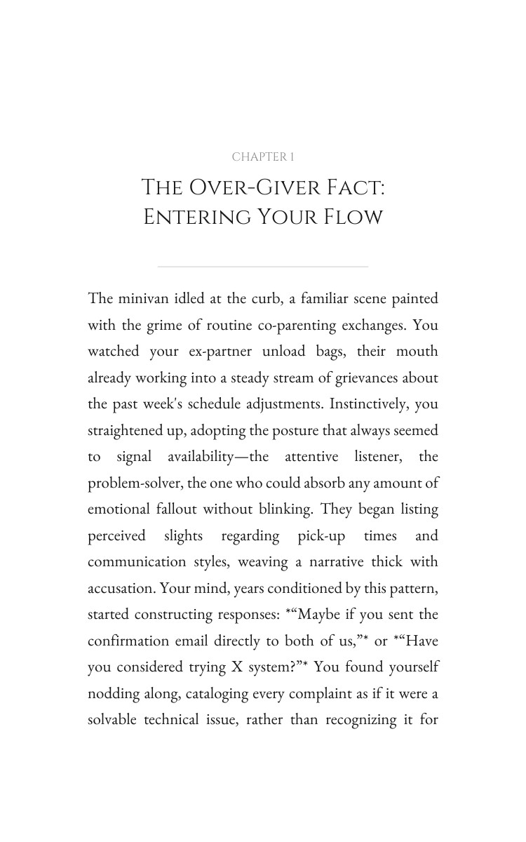 Over-Giver Divorce Breakup Recovery Framework: Architect Your Existence interior preview