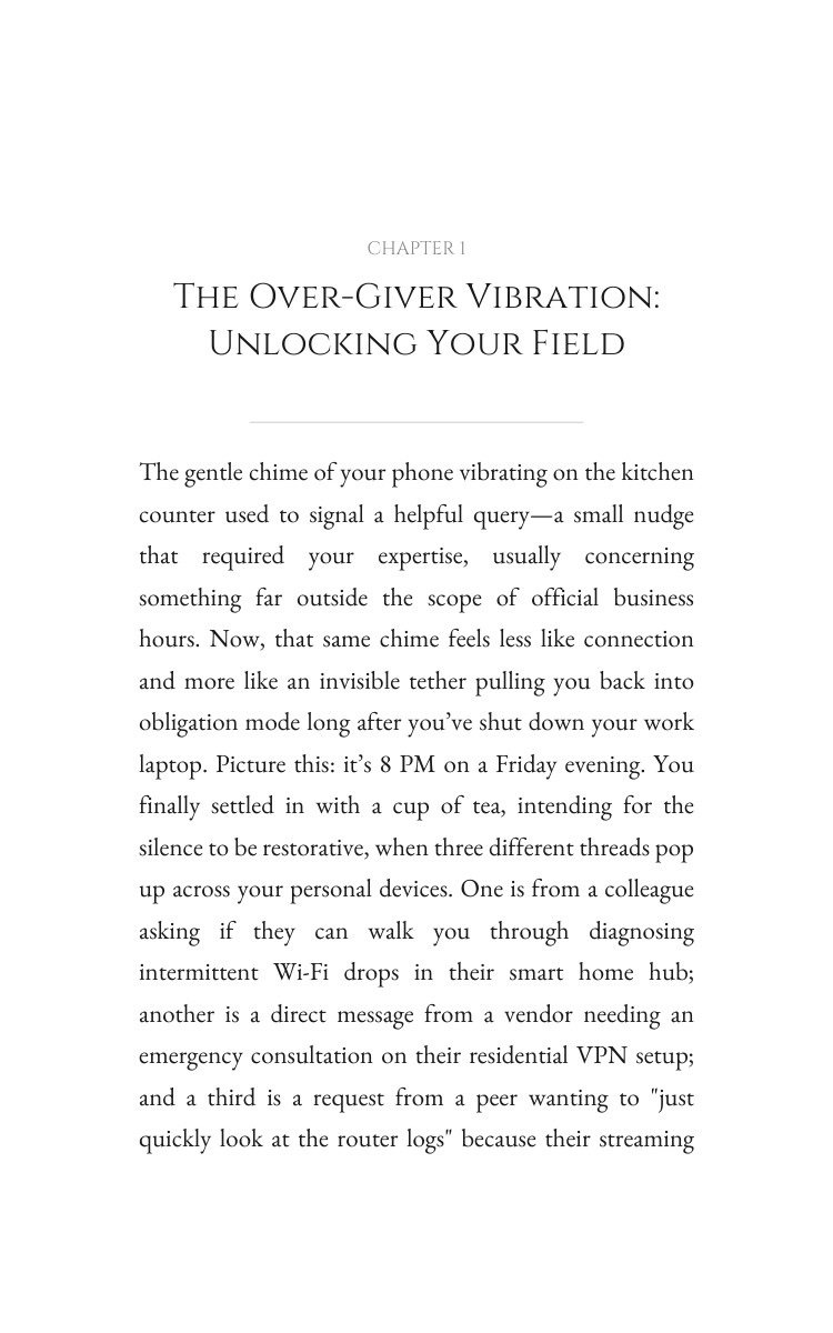 Over-Giver Networking Achievement Guide: Optimize Your Course interior preview
