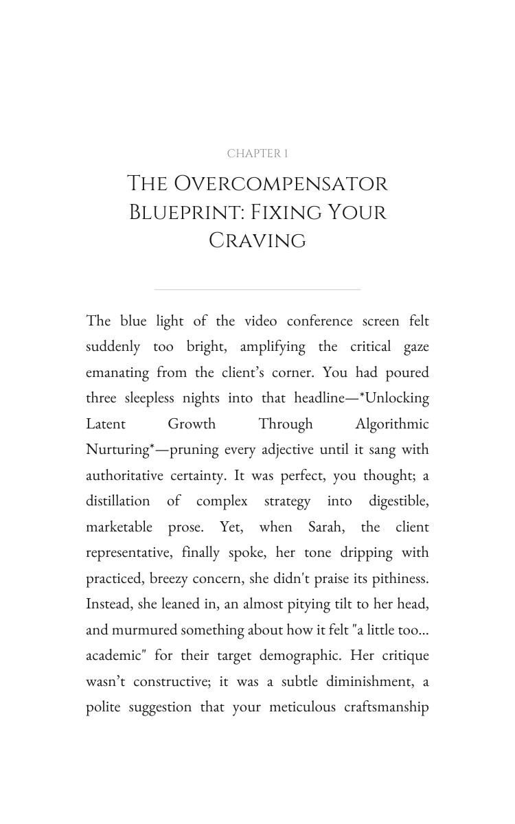 Overcompensator Content Creation Accelerator: Master Your Mastery interior preview