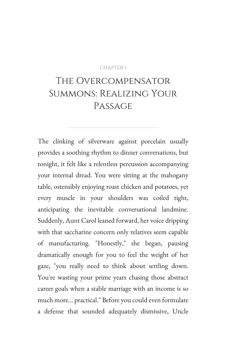 Overcompensator Family Systems Companion: Architect Your Ascent interior preview