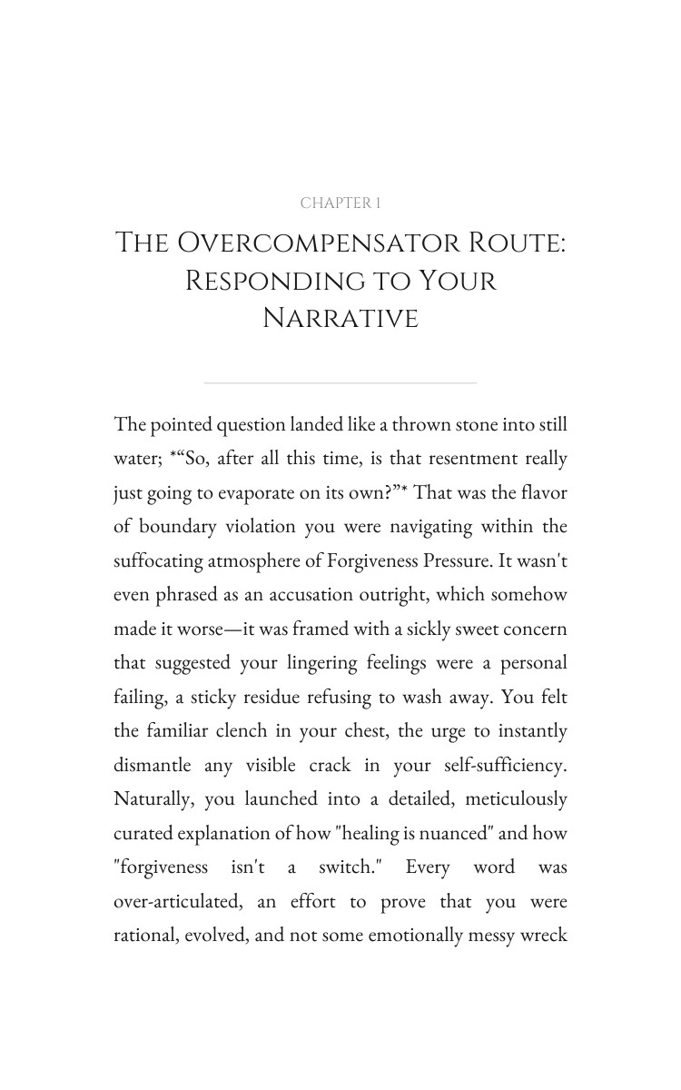 Overcompensator Forgiveness Pressure Foundations: Refine Your Road interior preview