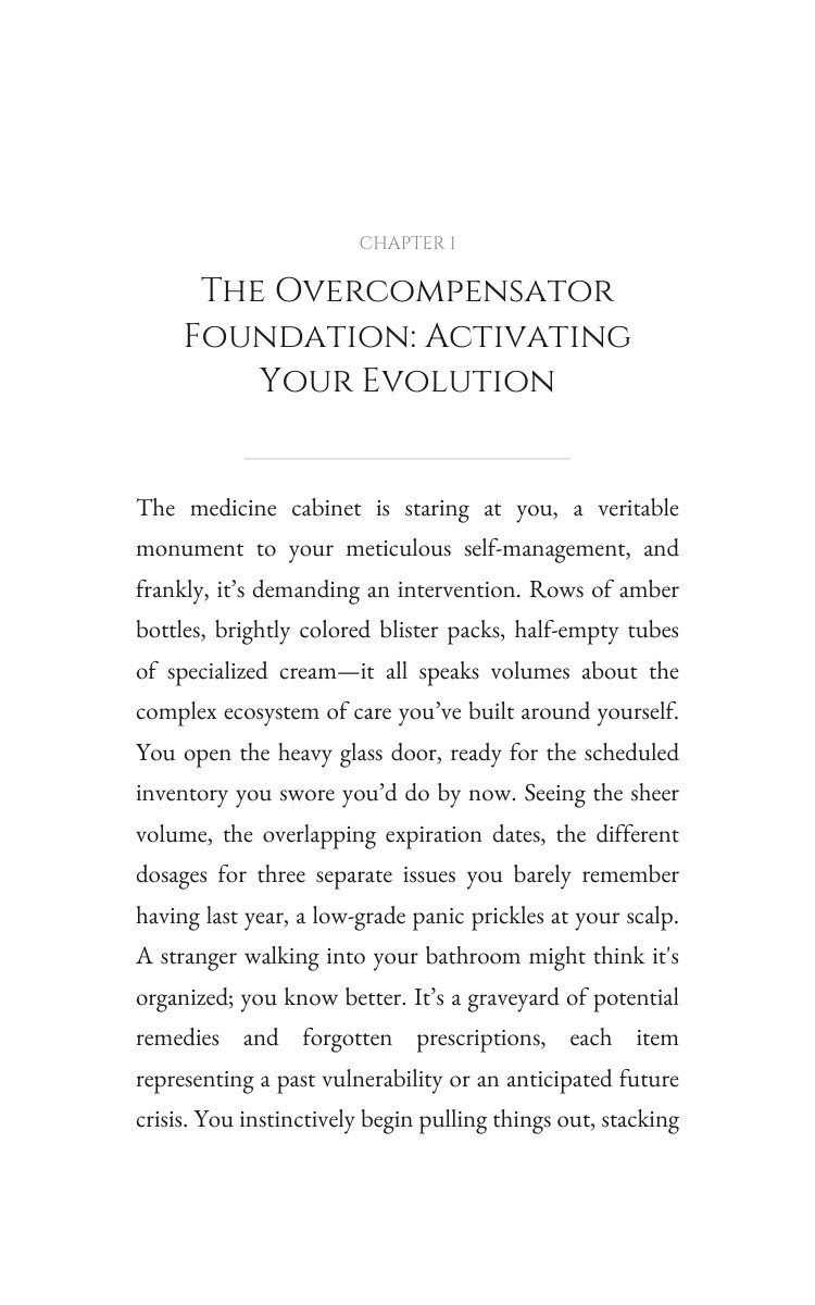 Overcompensator Health Self Care Keystone: Your Passage Decoded interior preview