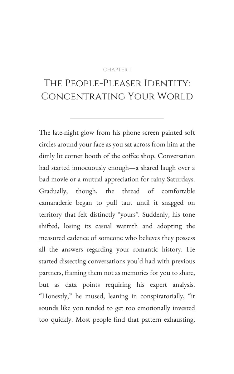 People-Pleaser: Mastering Dating: Architect Your Rise interior preview