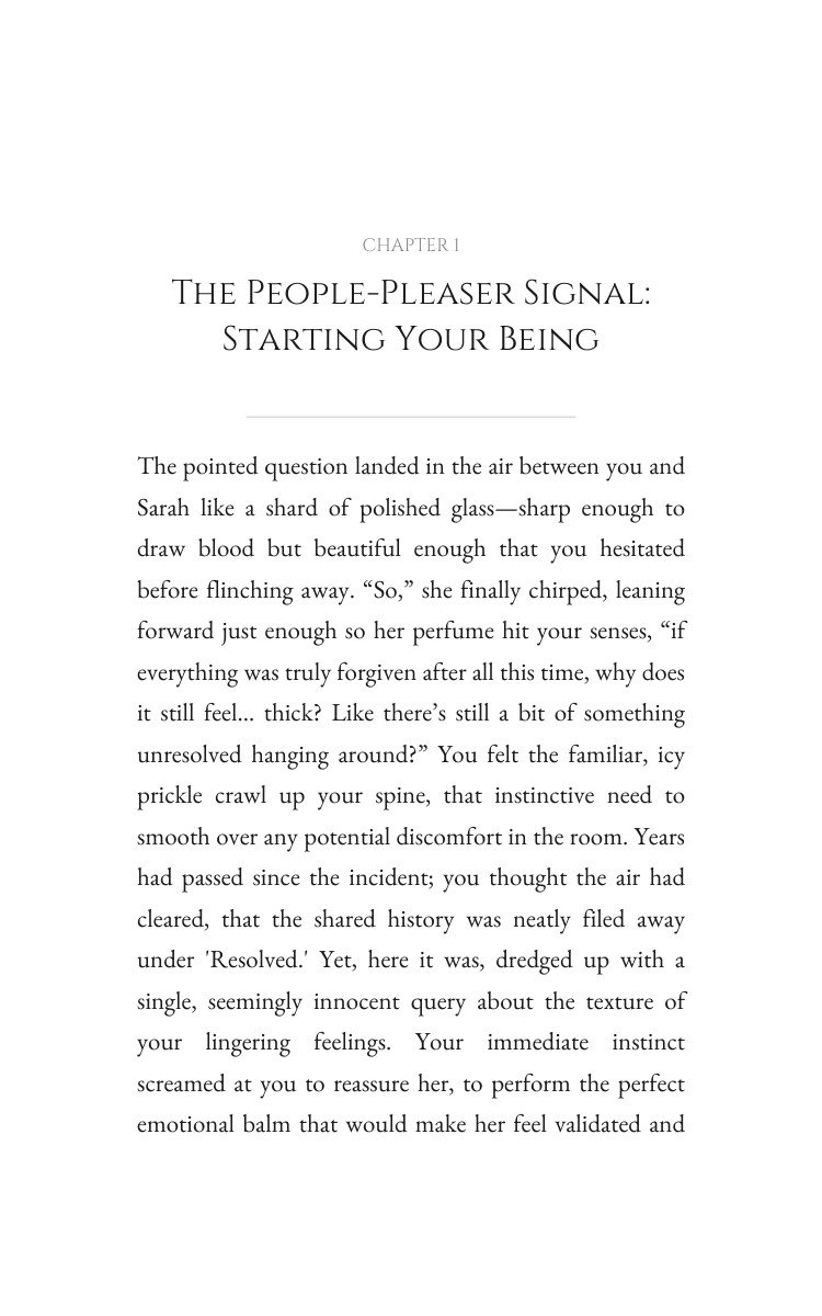 People-Pleaser: Navigating Forgiveness Pressure: Prioritize Your Script interior preview