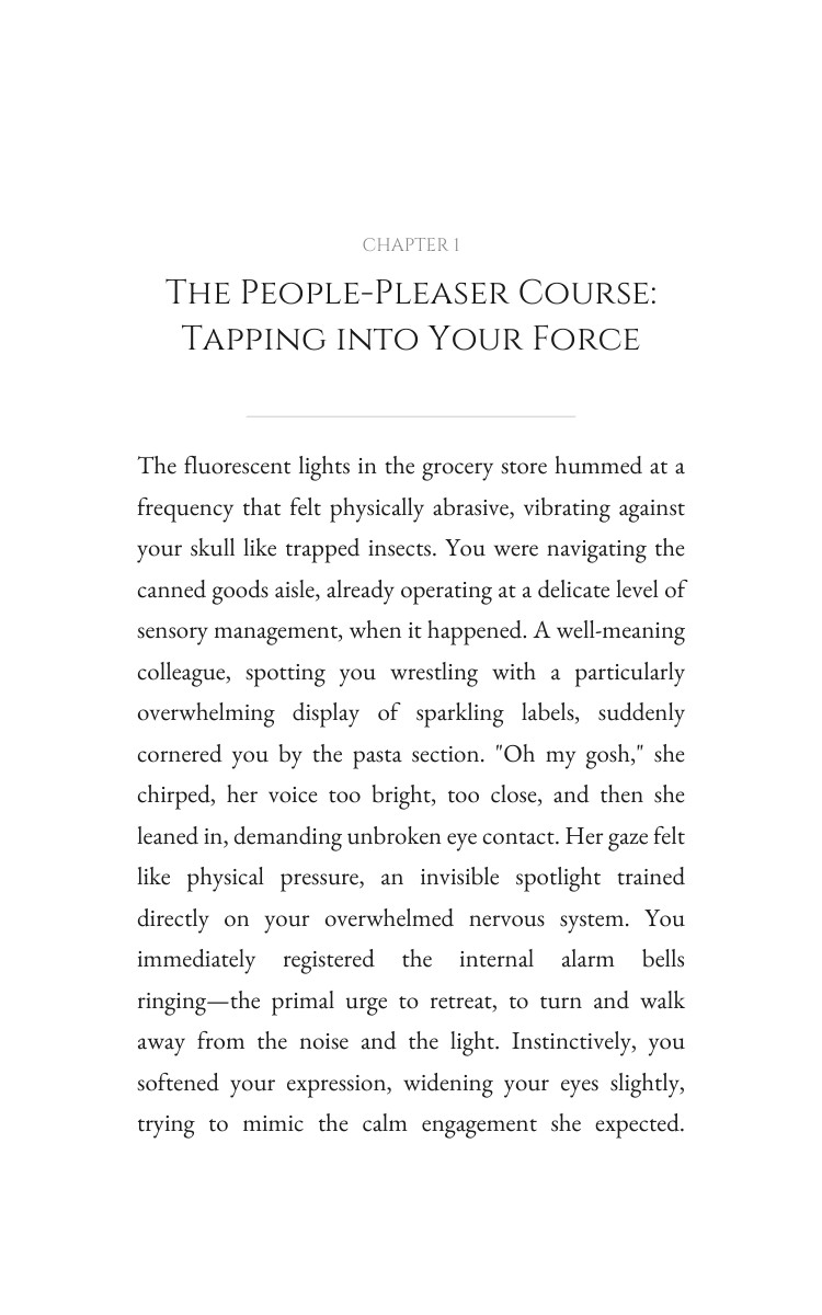 People-Pleaser Neurodivergence Compendium: Your Way Forged interior preview