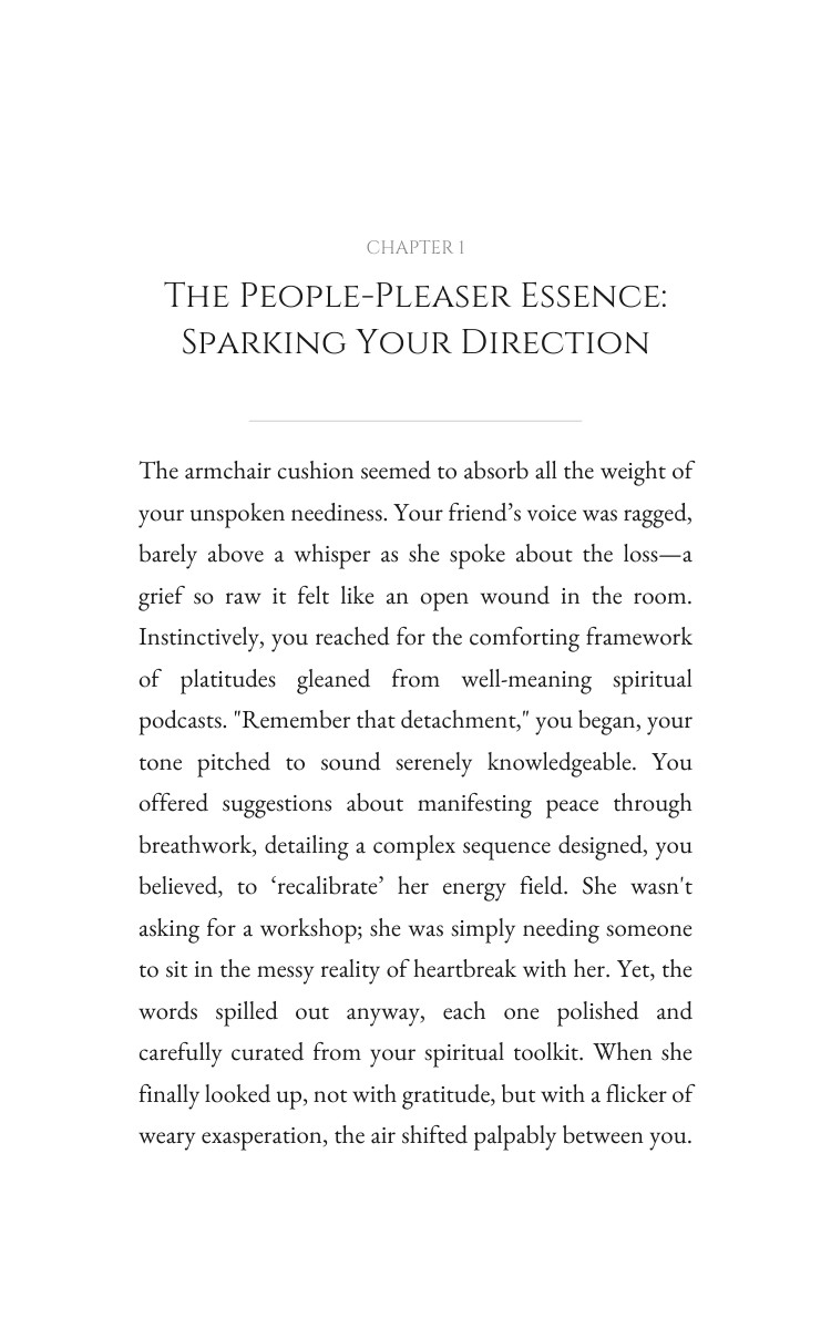 People-Pleaser: Spiritual Evolution: Reclaim Your Destiny interior preview