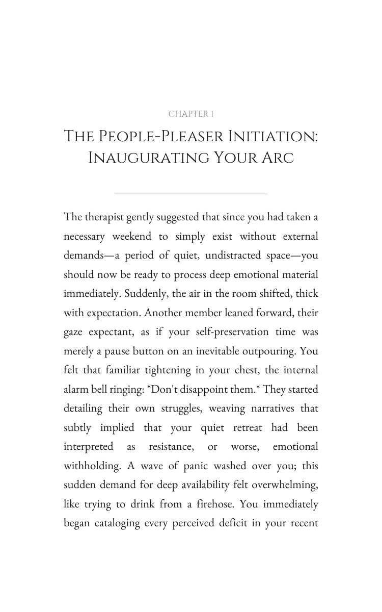 People-Pleaser Trauma Recovery Field Guide: Your Craft Perfected interior preview