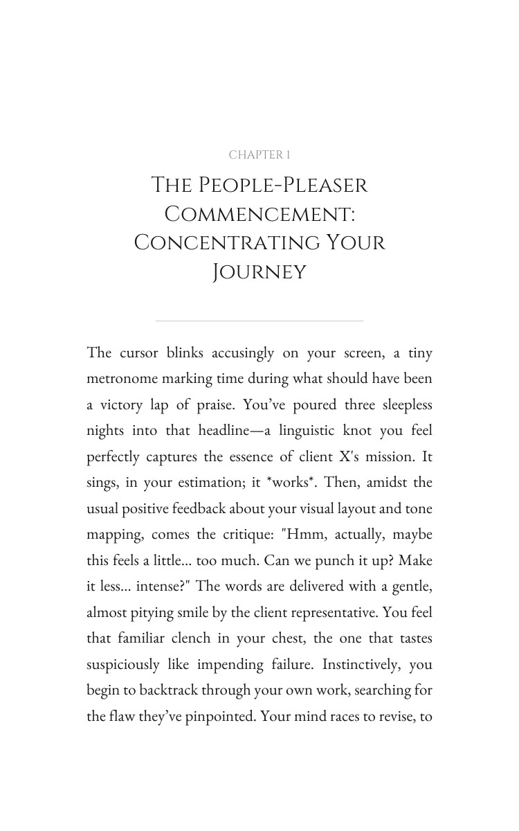 People-Pleaser: Your Content Creation Mastery: Intensify Your Change interior preview