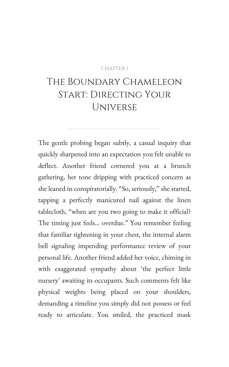 Reproductive Blueprint for Boundary Chameleon: Upgrade Your Energy interior preview