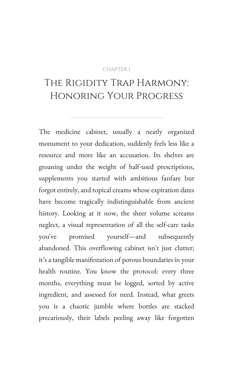 Rigidity Trap: Health Self Care Evolution: Vitalize Your Expedition interior preview