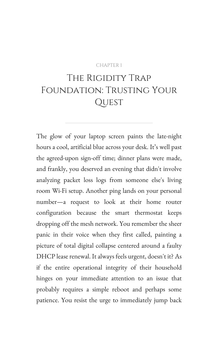 Rigidity Trap Networking Accelerator: Your Self Elevated interior preview