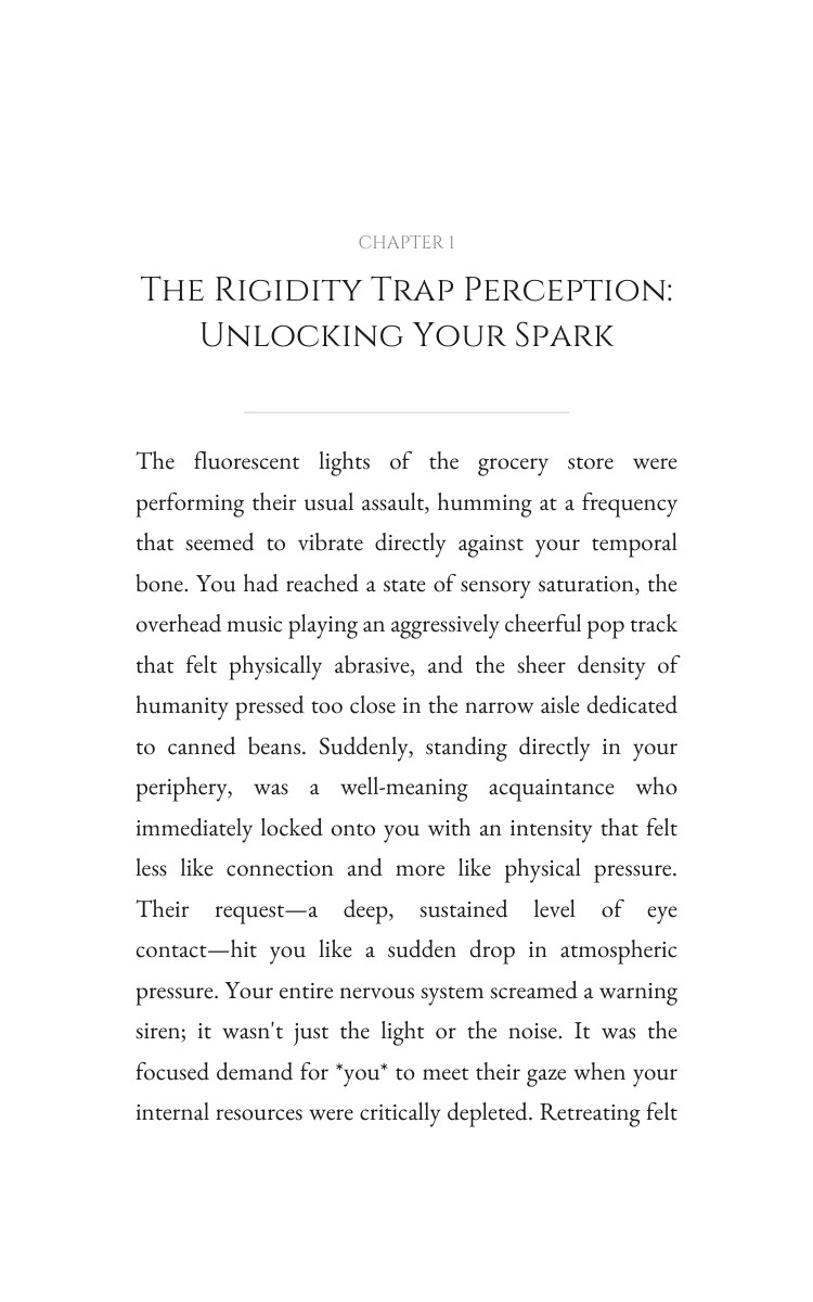 Rigidity Trap Neurodivergence Method: Weaponize Your Advancement interior preview