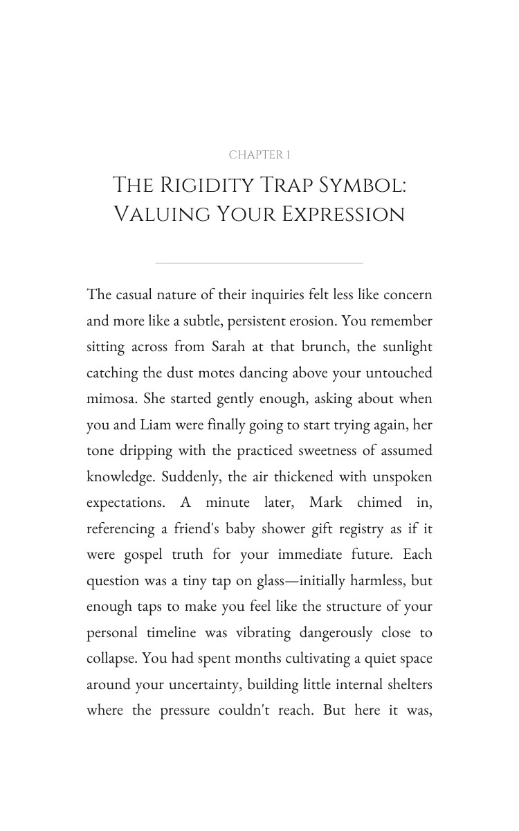 Rigidity Trap: Reproductive Optimization: Finesse Your Progress interior preview