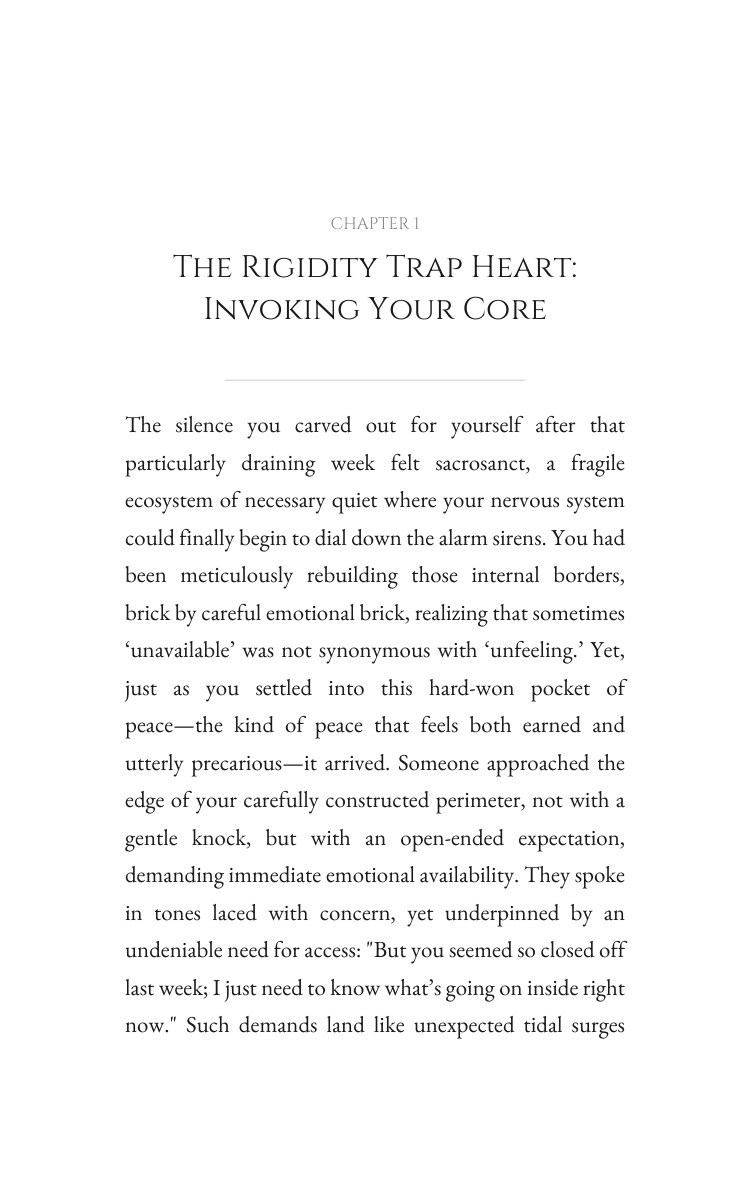 Rigidity Trap: Trauma Recovery Activation: Upgrade Your Yearning interior preview