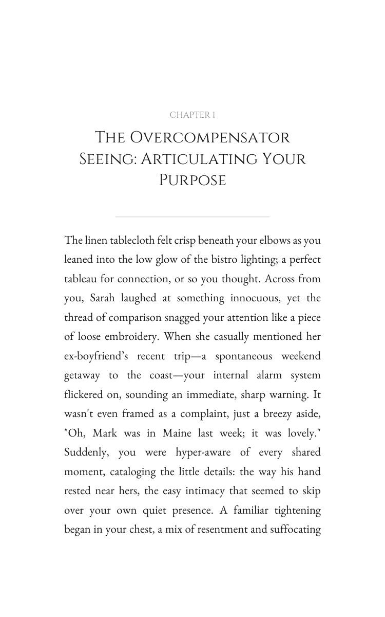 Romantic Relationships Blueprint for Overcompensator: Vitalize Your Spark interior preview