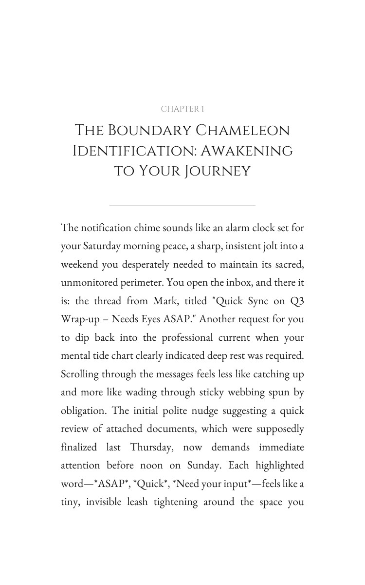 Workplace Journey: Boundary Chameleon: Your Mission Realized interior preview