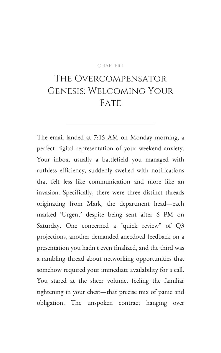 Workplace System for Overcompensator: Channel Your Metamorphosis interior preview