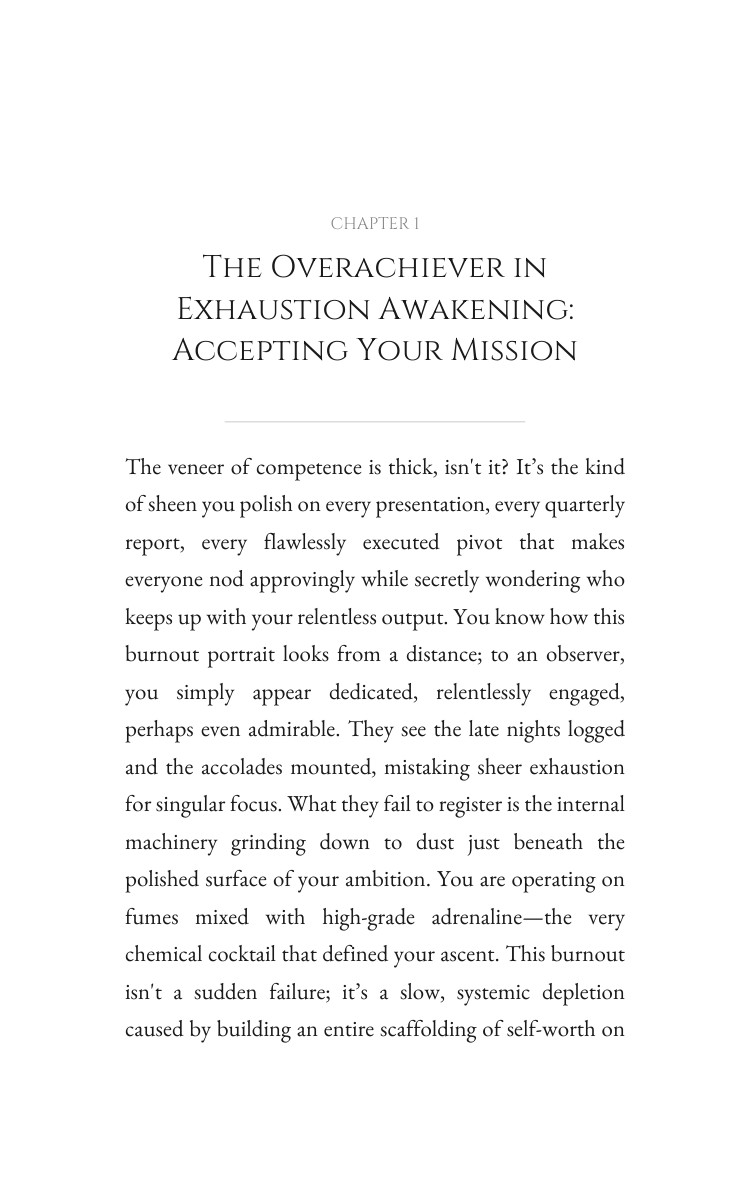Ambition Recalibration Playbook: Overachiever in Exhaustion: Your Domain Revolution interior preview