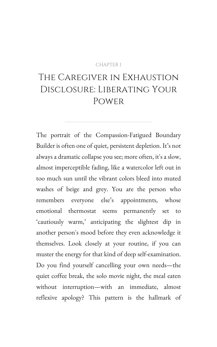 Caregiver in Exhaustion Codependency Boundaries Revolution: Discover Your Rise interior preview