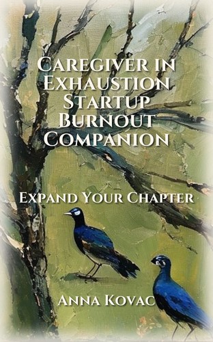 Caregiver in Exhaustion Startup Burnout Companion