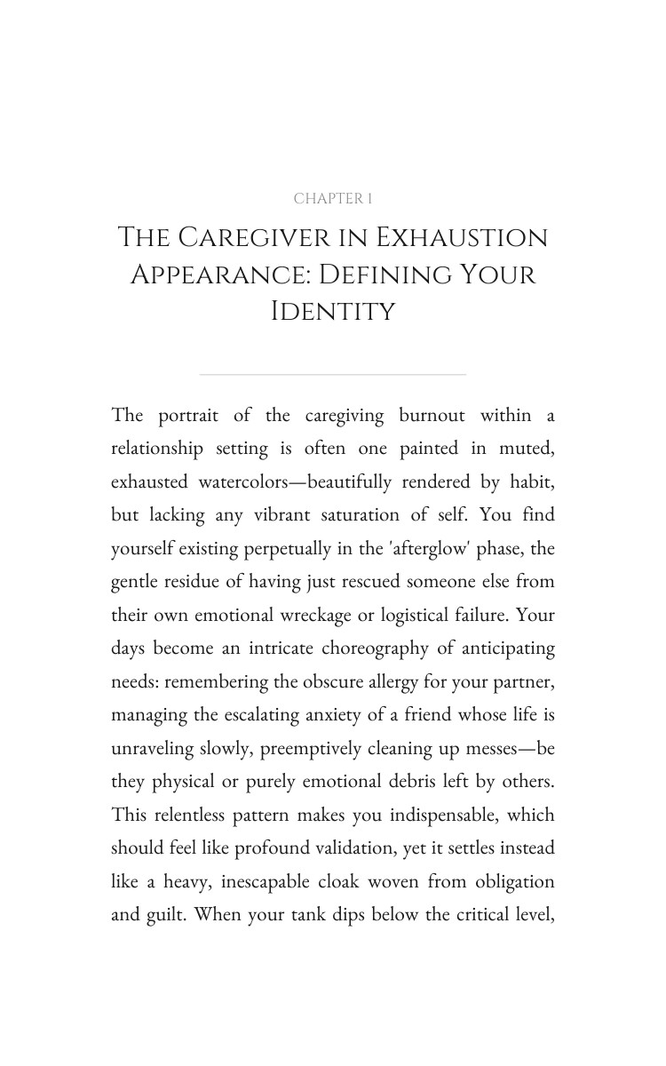 Caregiver in Exhaustion Way: Relationship Strain: Fortify Your Existence interior preview