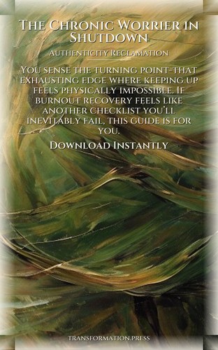 Chronic Worrier in Shutdown Authenticity Reclamation Guidebook: Build Your Soul preview 7