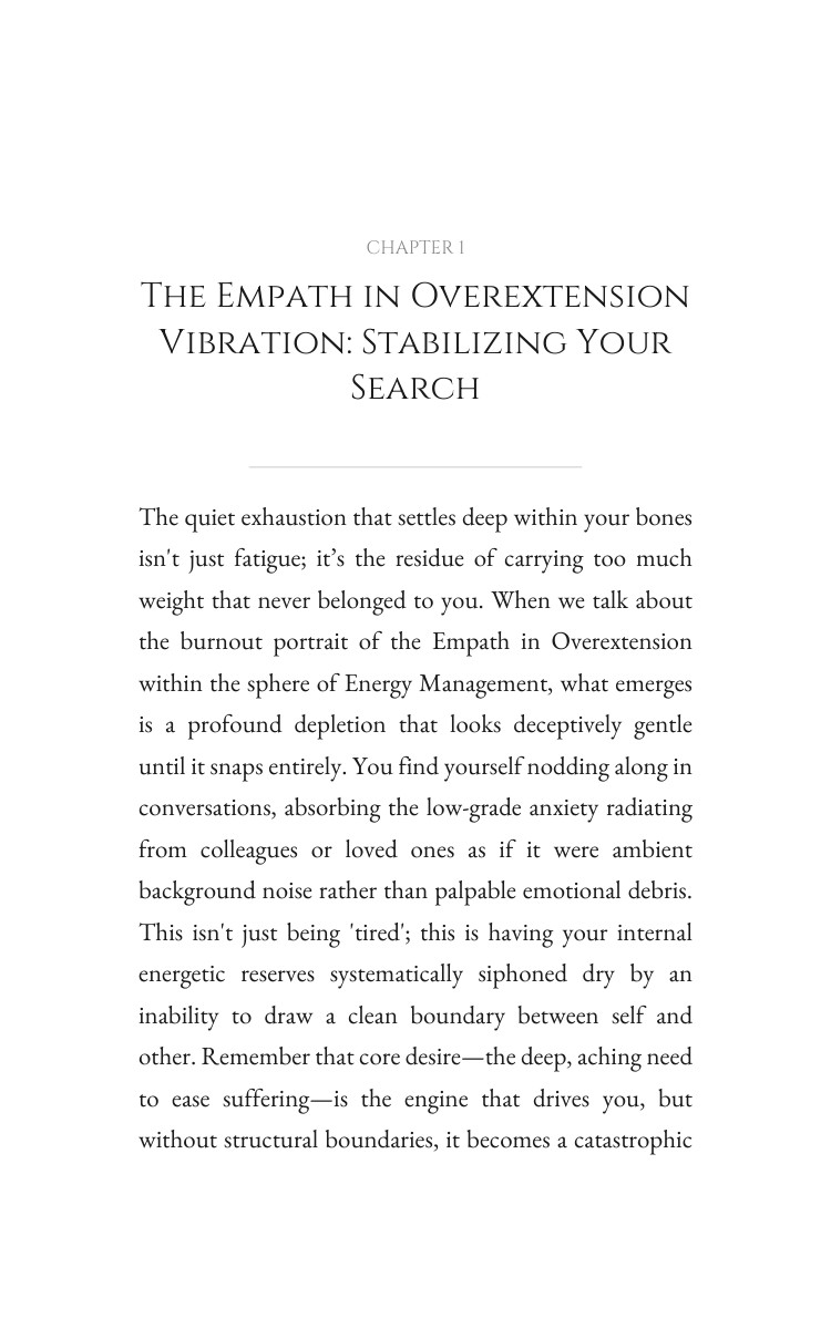 Empath in Overextension Energy Management Primer: Your Flame Manifested interior preview