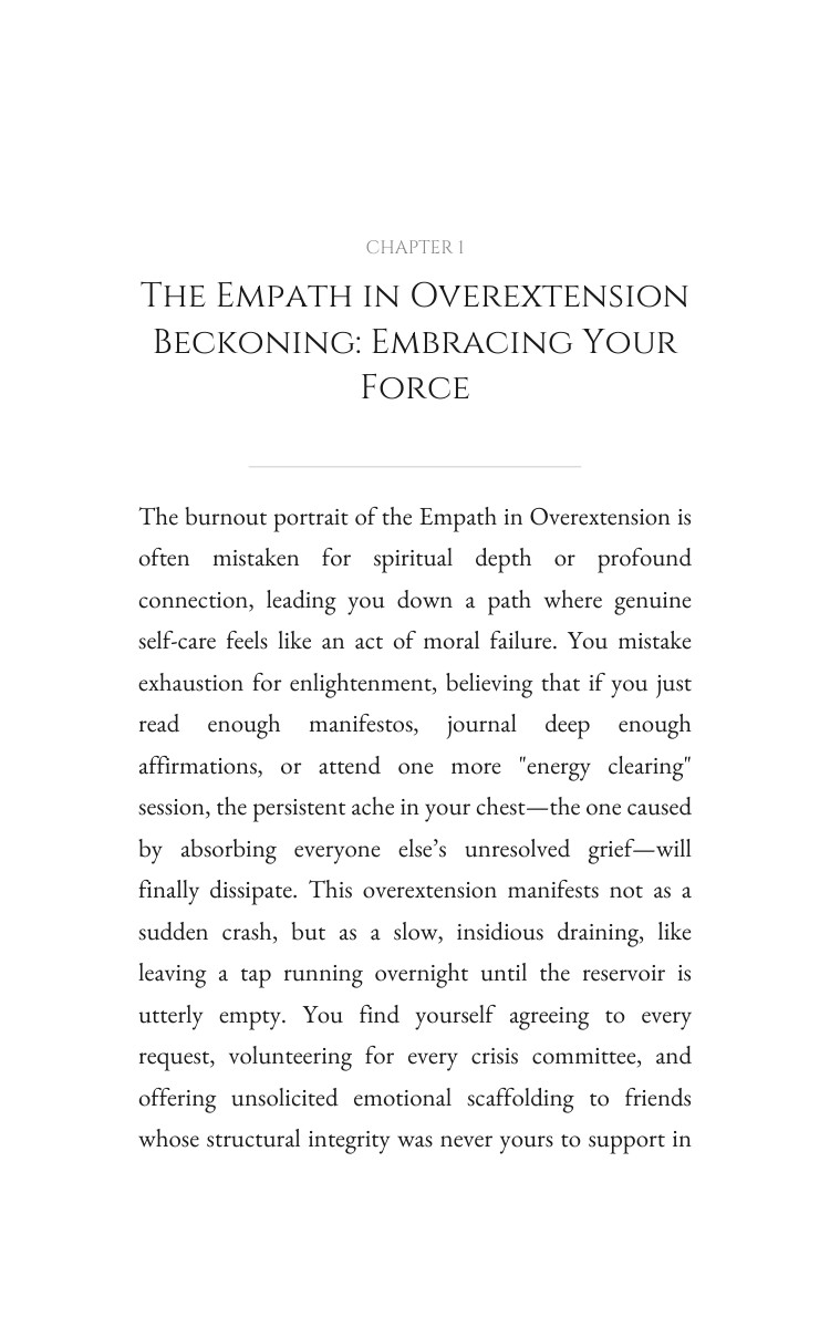 Empath in Overextension Spiritual Bypassing: Strategic Guide: Multiply Your Transition interior preview