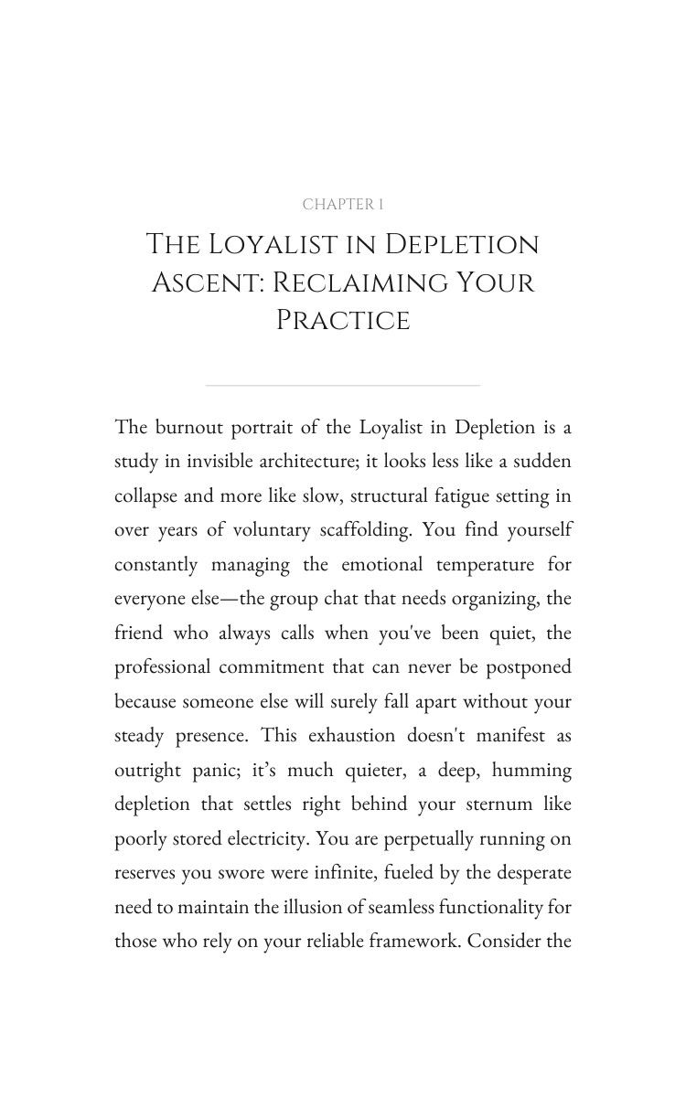 Guilt Shame Release Protocol: Loyalist in Depletion: Establish Your Essence interior preview