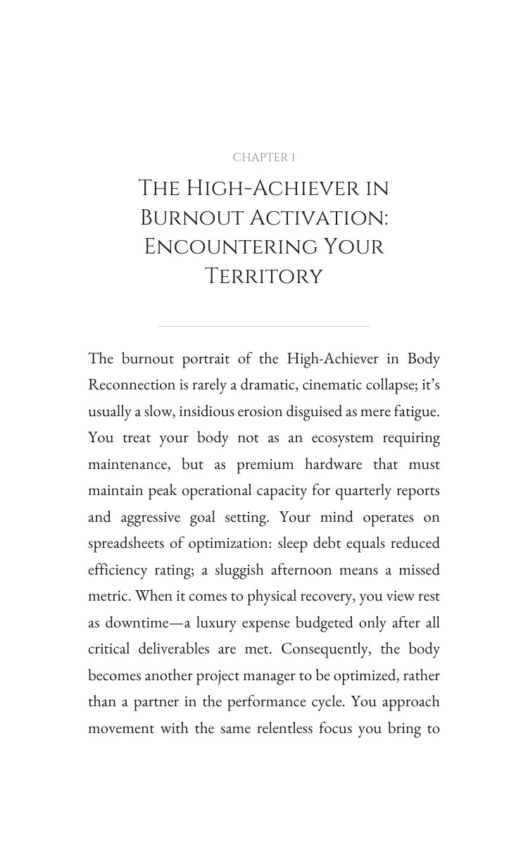 High-Achiever in Burnout Body Reconnection Breakthrough Guide: Expand Your Quest interior preview
