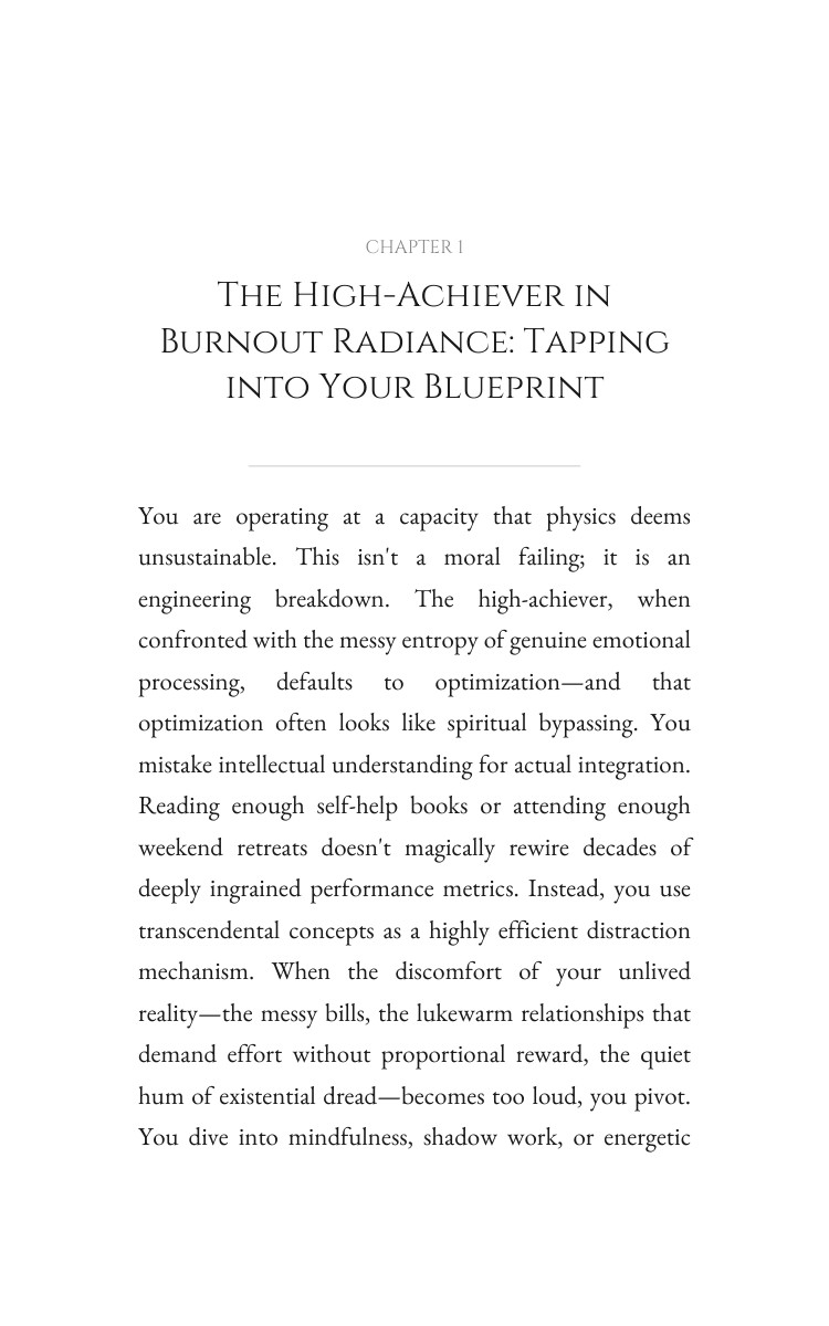 High-Achiever in Burnout Spiritual Bypassing: Your Success Map: Unlock Your Growth interior preview