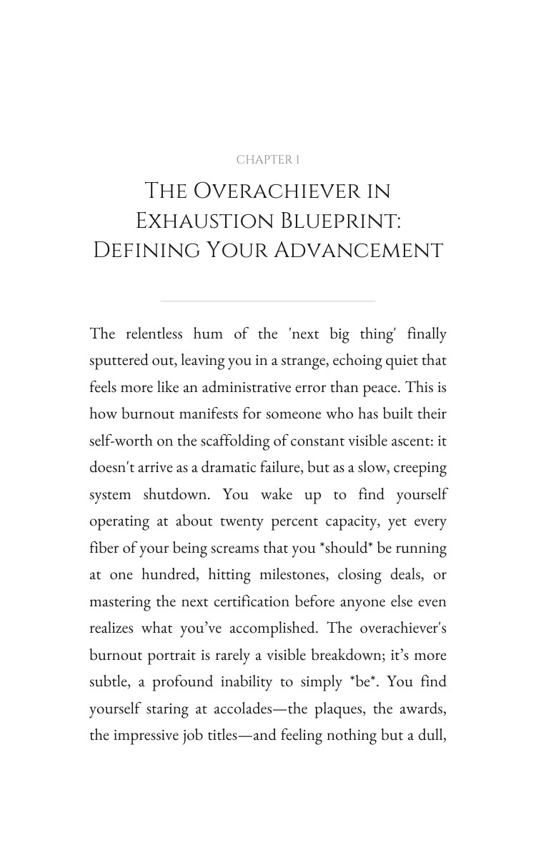 Identity Reconstruction Guide for Overachiever in Exhaustion: Secure Your Heart interior preview