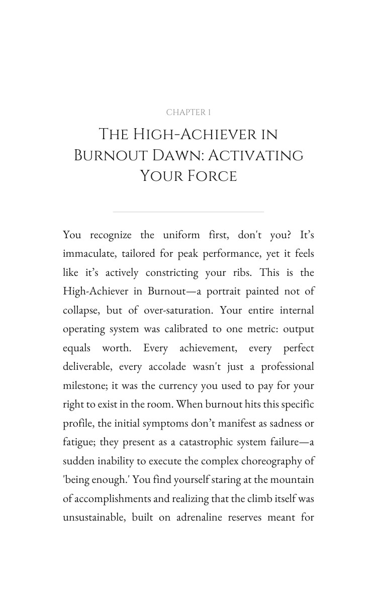 Identity Reconstruction Strategy: High-Achiever in Burnout: Strengthen Your Arc interior preview