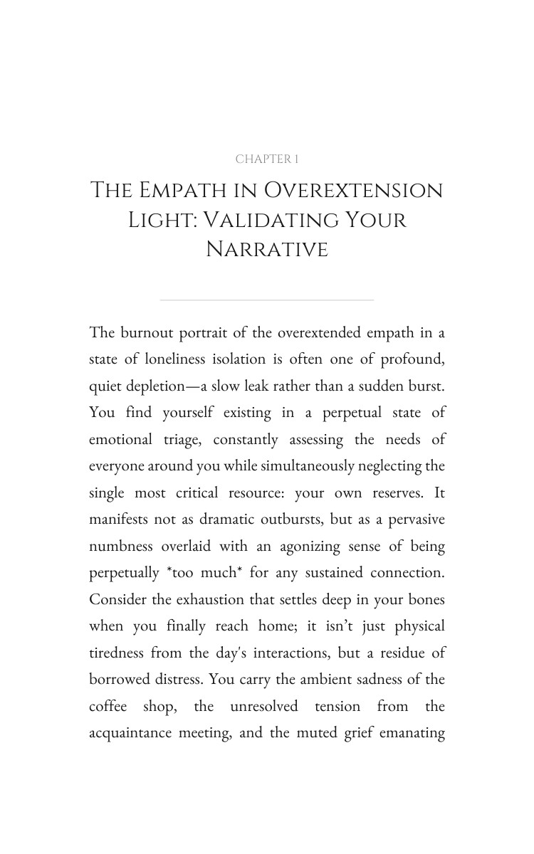 Loneliness Isolation System for Empath in Overextension: Your Domain Optimized interior preview
