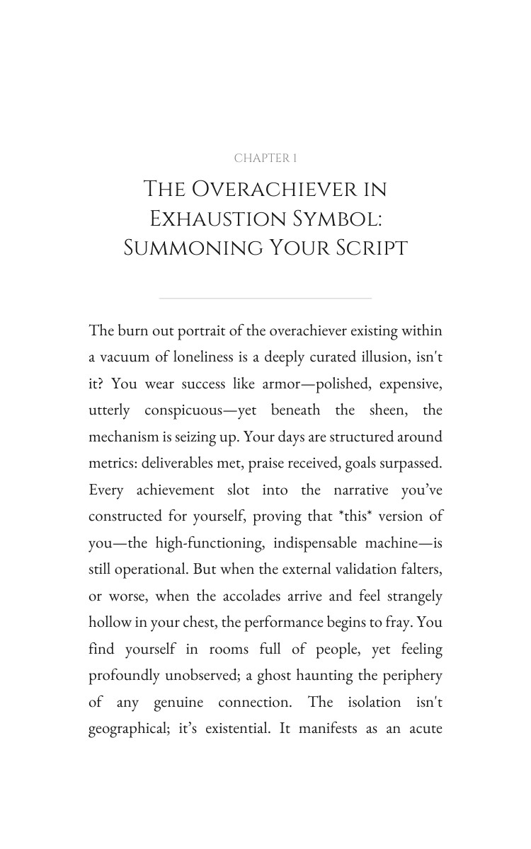 Loneliness Isolation Toolkit for Overachiever in Exhaustion: Your Territory Forged interior preview