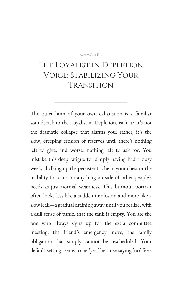 Loyalist in Depletion Codependency Boundaries Excellence Guide: Activate Your Hope interior preview