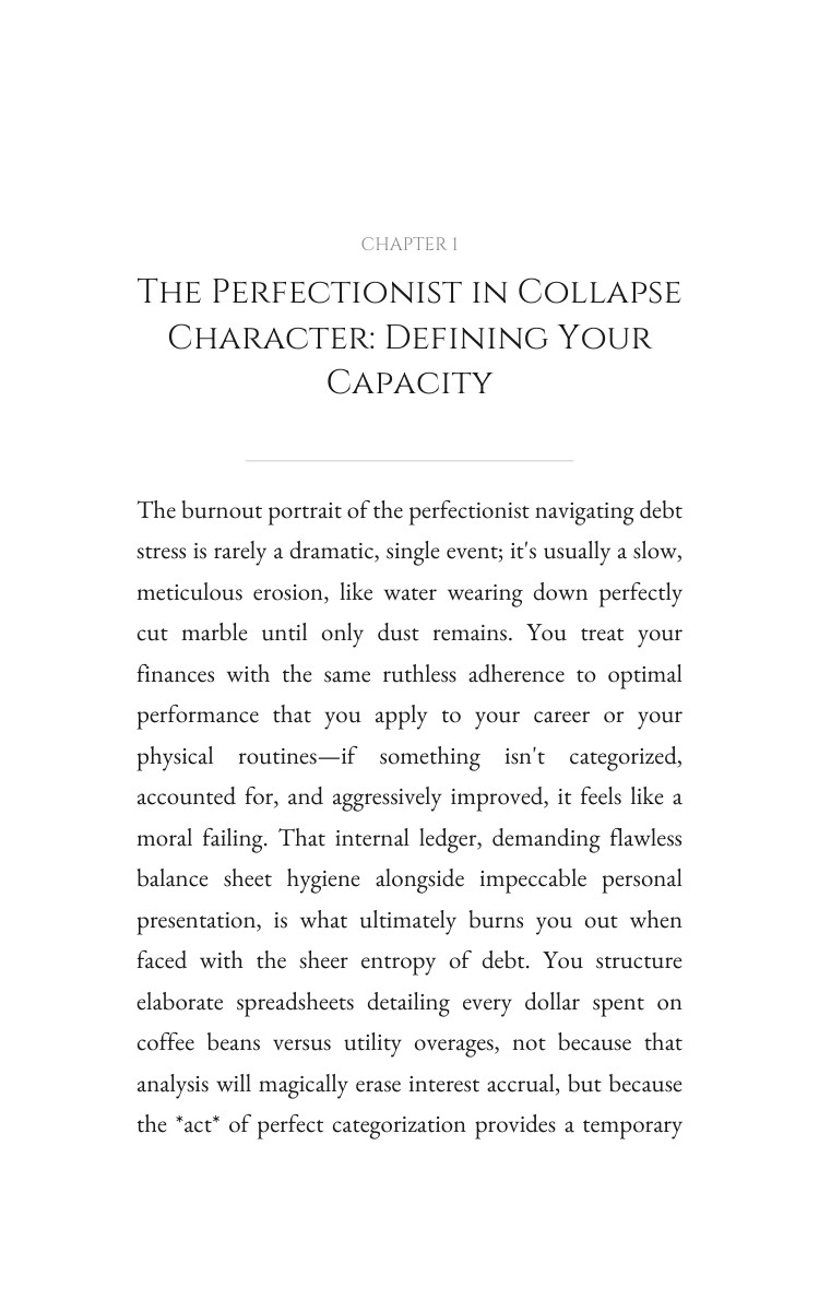 Mastering Debt Stress: Perfectionist in Collapse Way: Orchestrate Your Kingdom interior preview