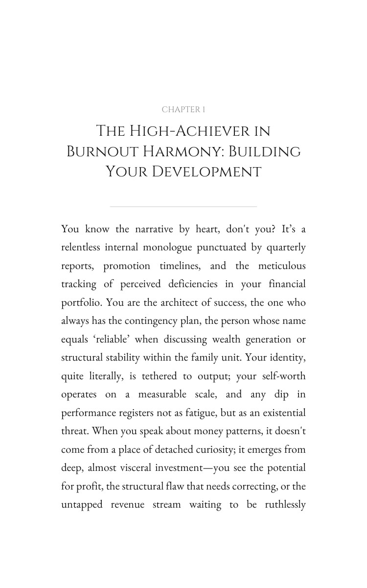 Money Family Patterns Toolkit for High-Achiever in Burnout: Strengthen Your Way interior preview